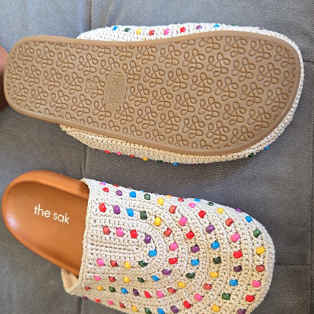 The Sak Women's Beige Multicolor Bolinas Clog - Picture 3 of 3